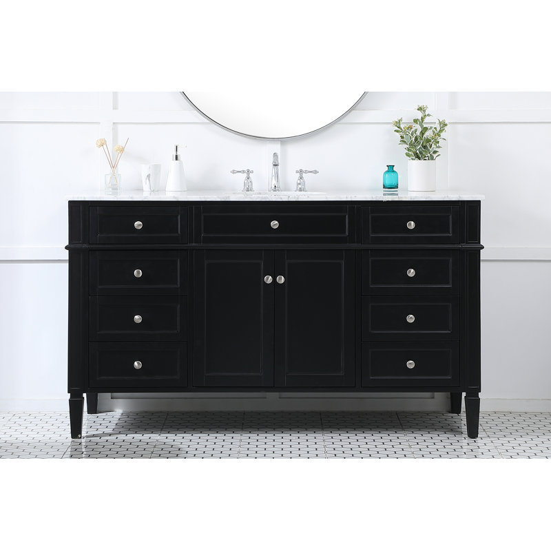 Lark Manor 60 Inch Single Bathroom Vanity In Green & Reviews - Wayfair ...